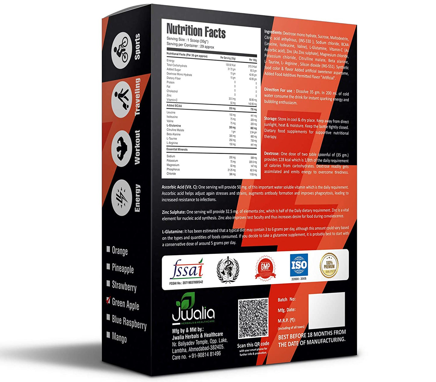 My Pro Sport Nutrition Weight New Instant Energy Drink Powder -1 Kg