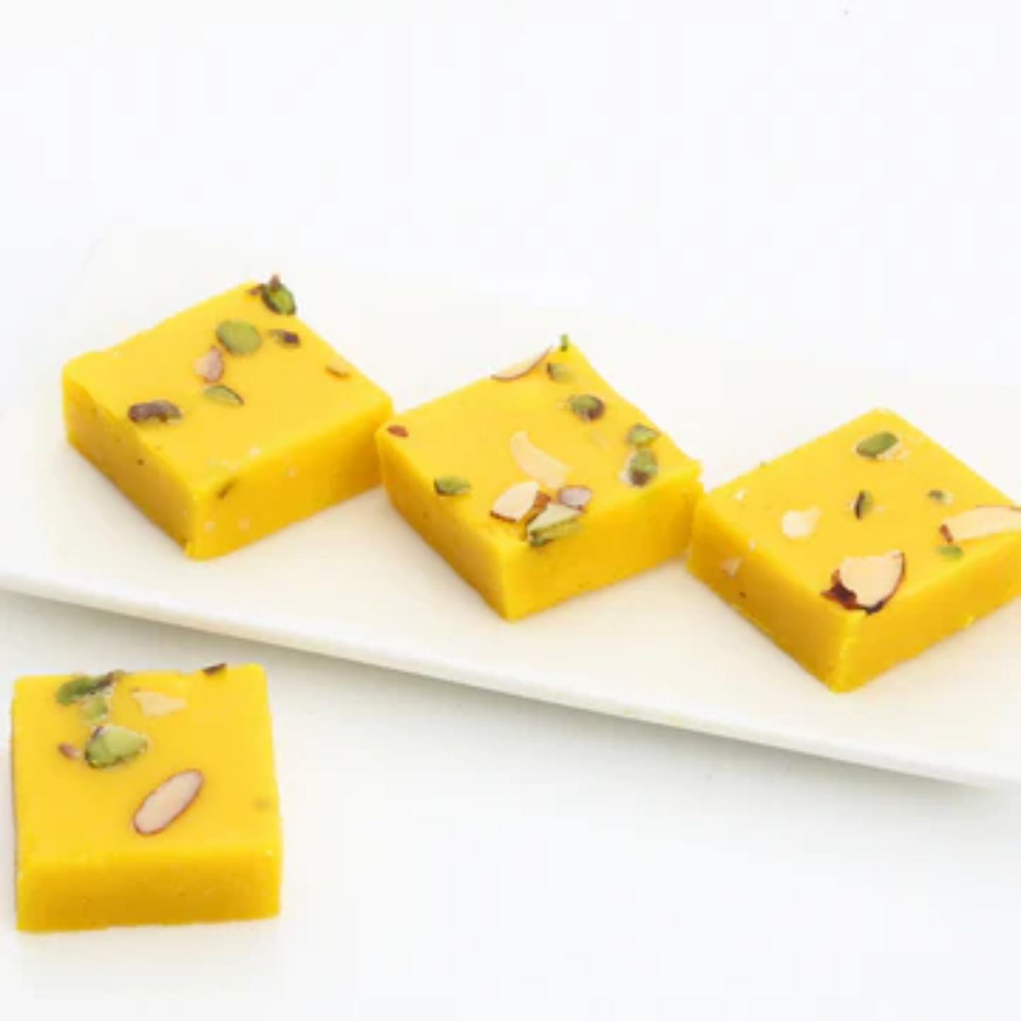 Mango Ice Cream Burfi Dadu's