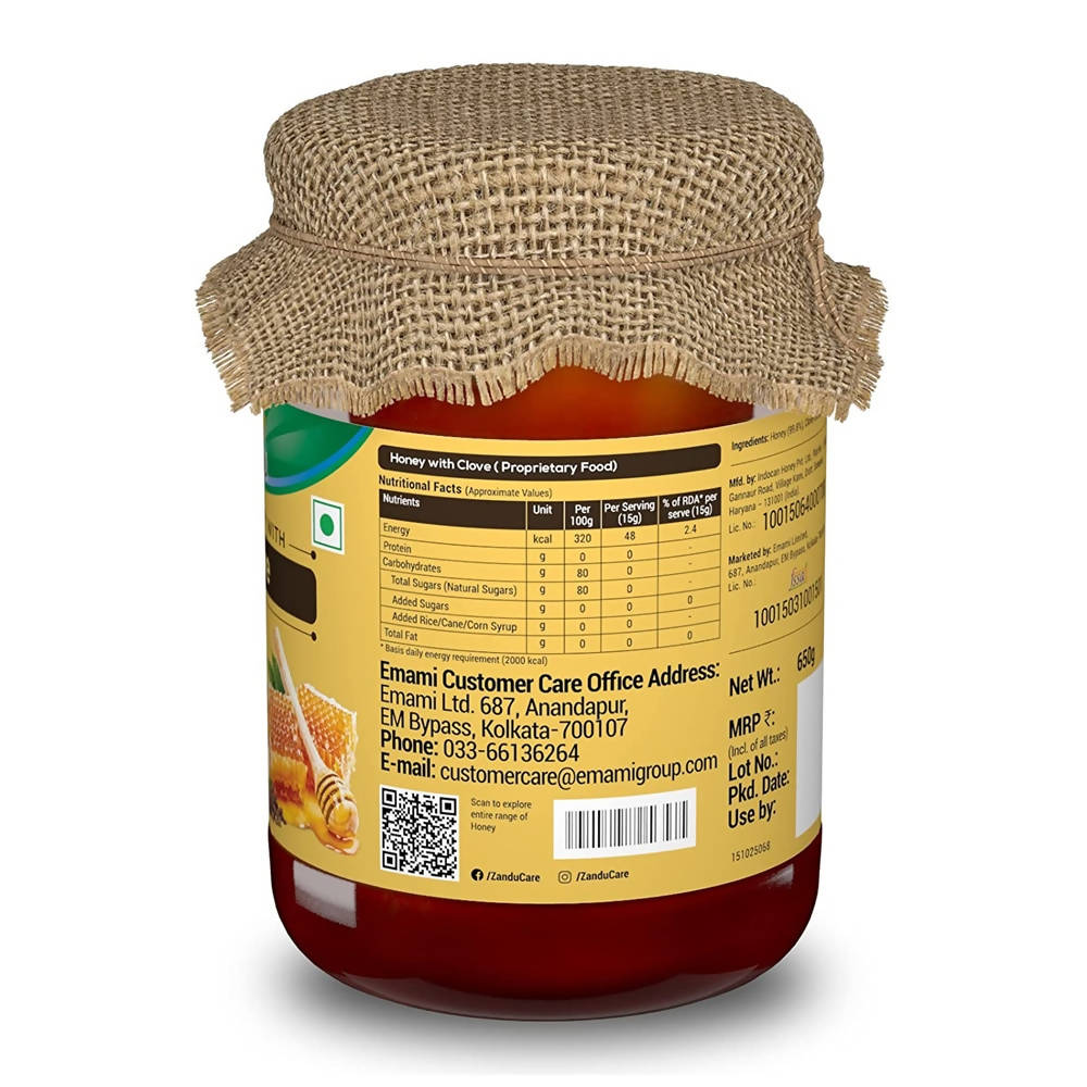 Zandu Pure Honey with Clove
