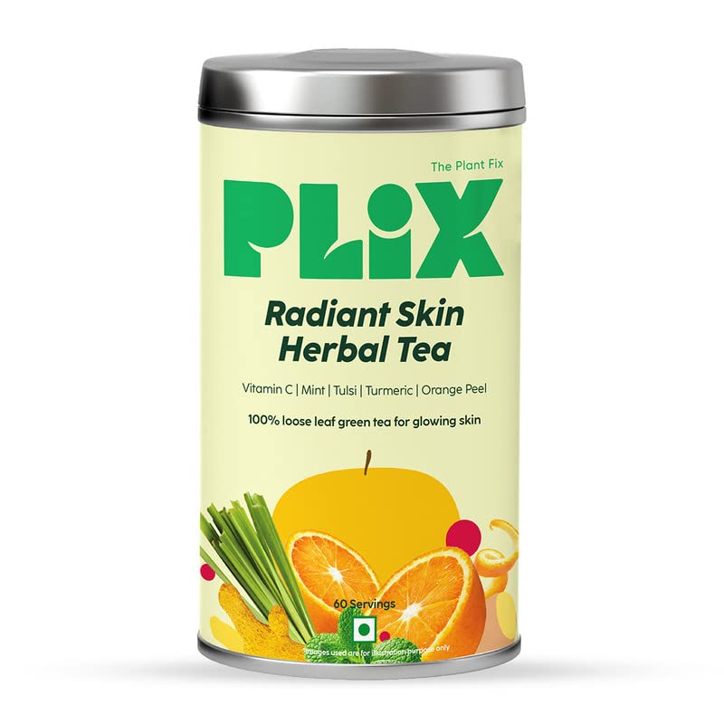 Plix Radiant Herbal Skin Tea With Vitamin C - 120 gms