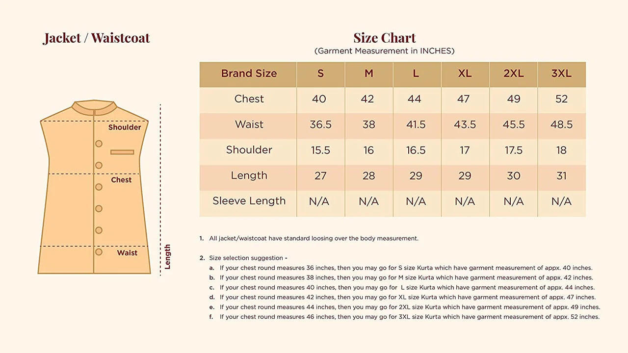 Beige Jacquard Print Stylish Nehru Jacket for Men - Manyavar