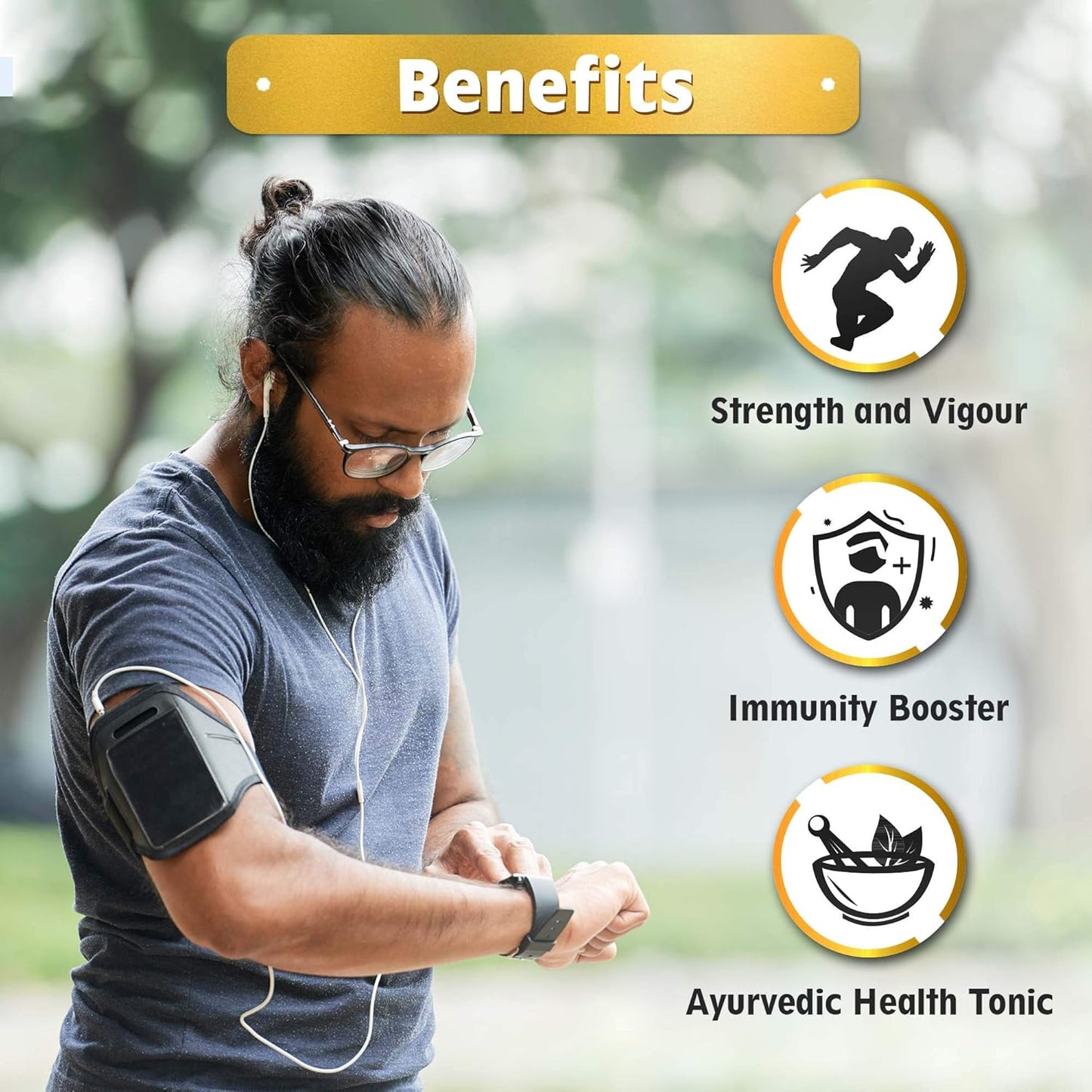 Dabur Shilajit Ayurvedic Capsules | For Immunity, Vigour, Strength, Stamina & Power