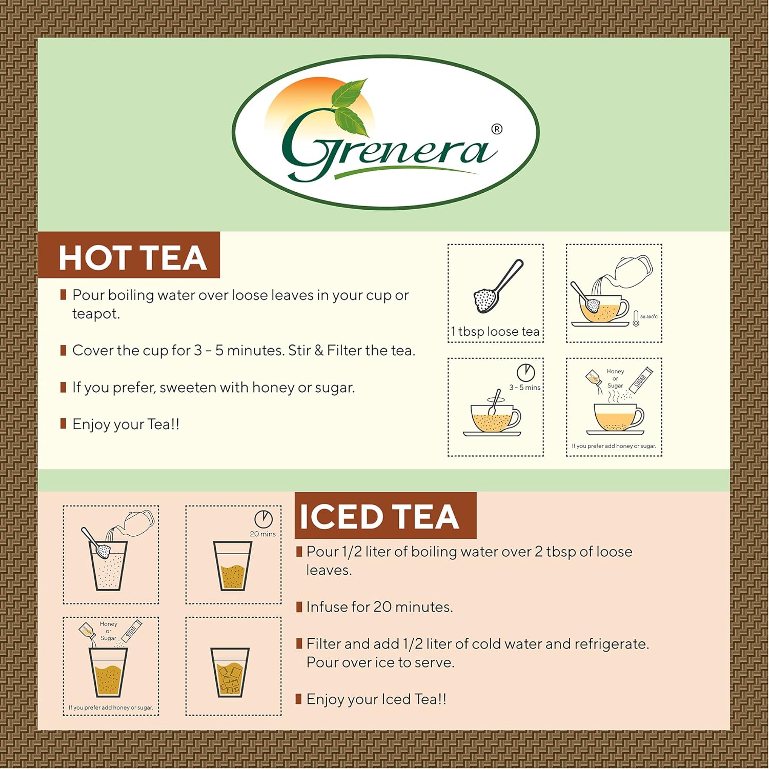 Grenera Spearmint Herbal Tea