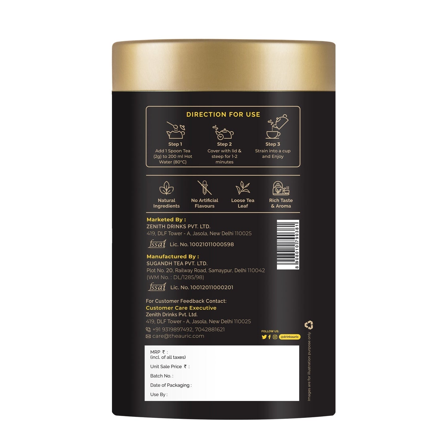 Auric Green Tea Combo