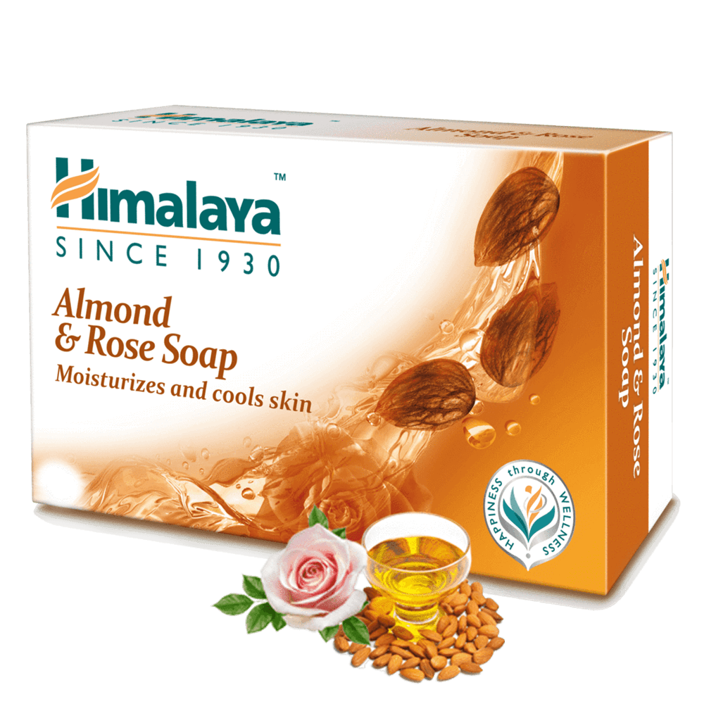 Almond and Rose Soap - Himalaya