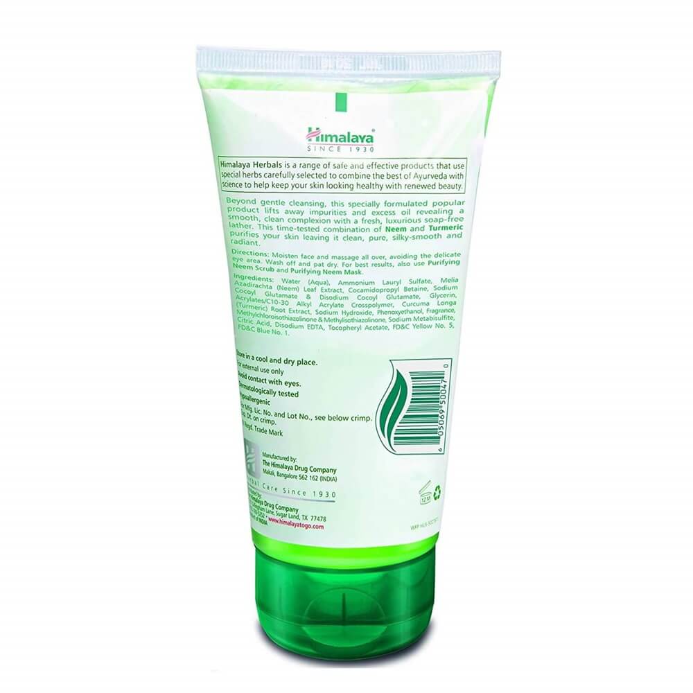 Purifying Neem Face Wash - Himalaya