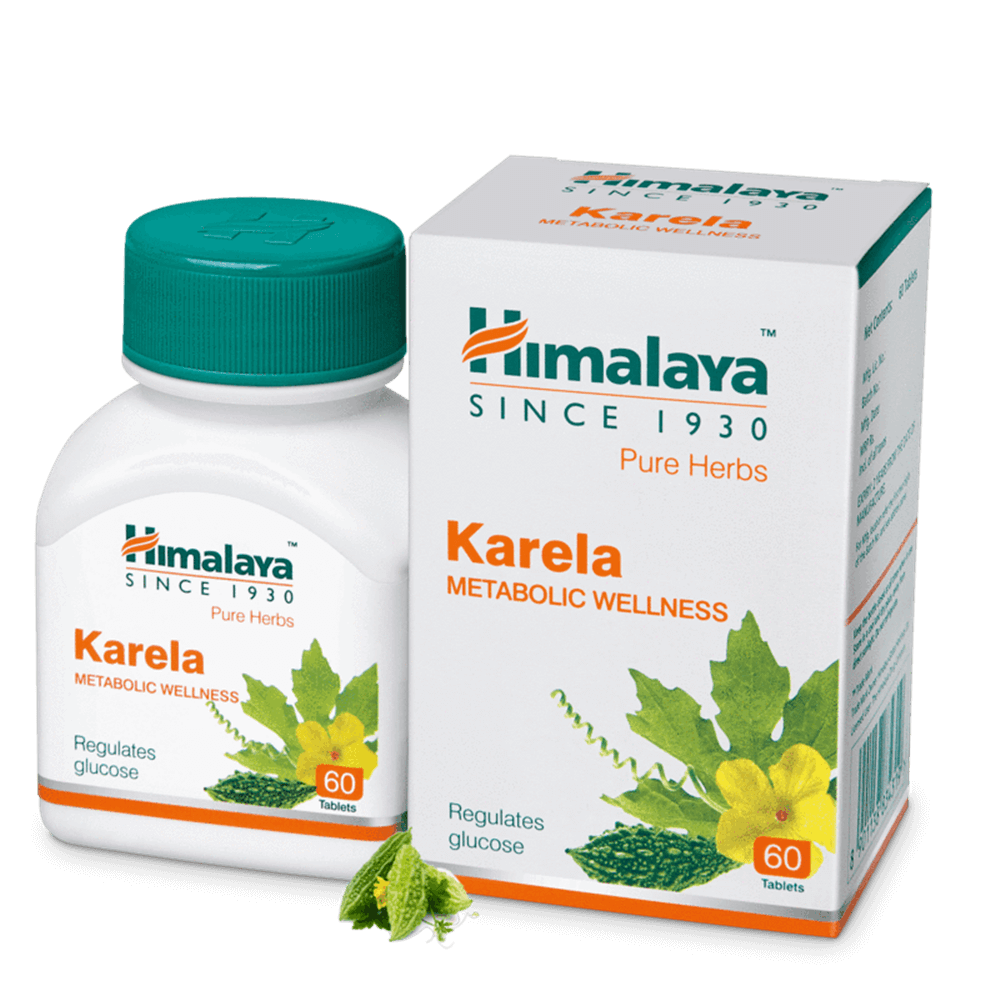 Himalaya Pure Herbs Karela Metabolic Wellness Tablets - 60 Tabs