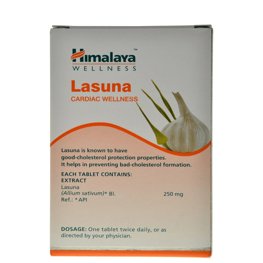 Himalaya Pure Herbs Lasuna Cardiac Wellness