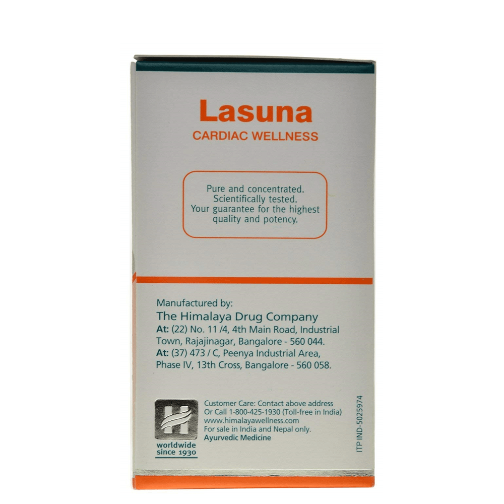 Himalaya Pure Herbs Lasuna Cardiac Wellness