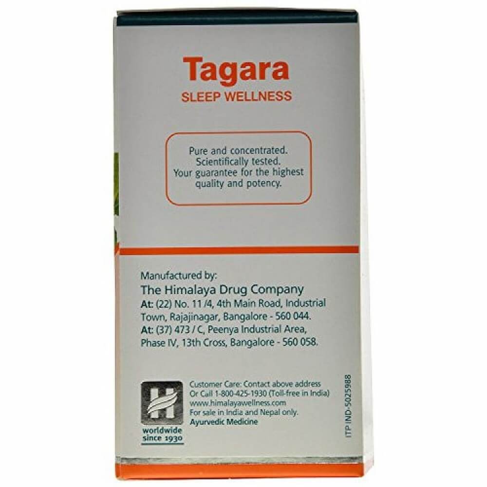 Himalaya  Pure Herbs Tagara Sleep Wellness - 60 Tabs