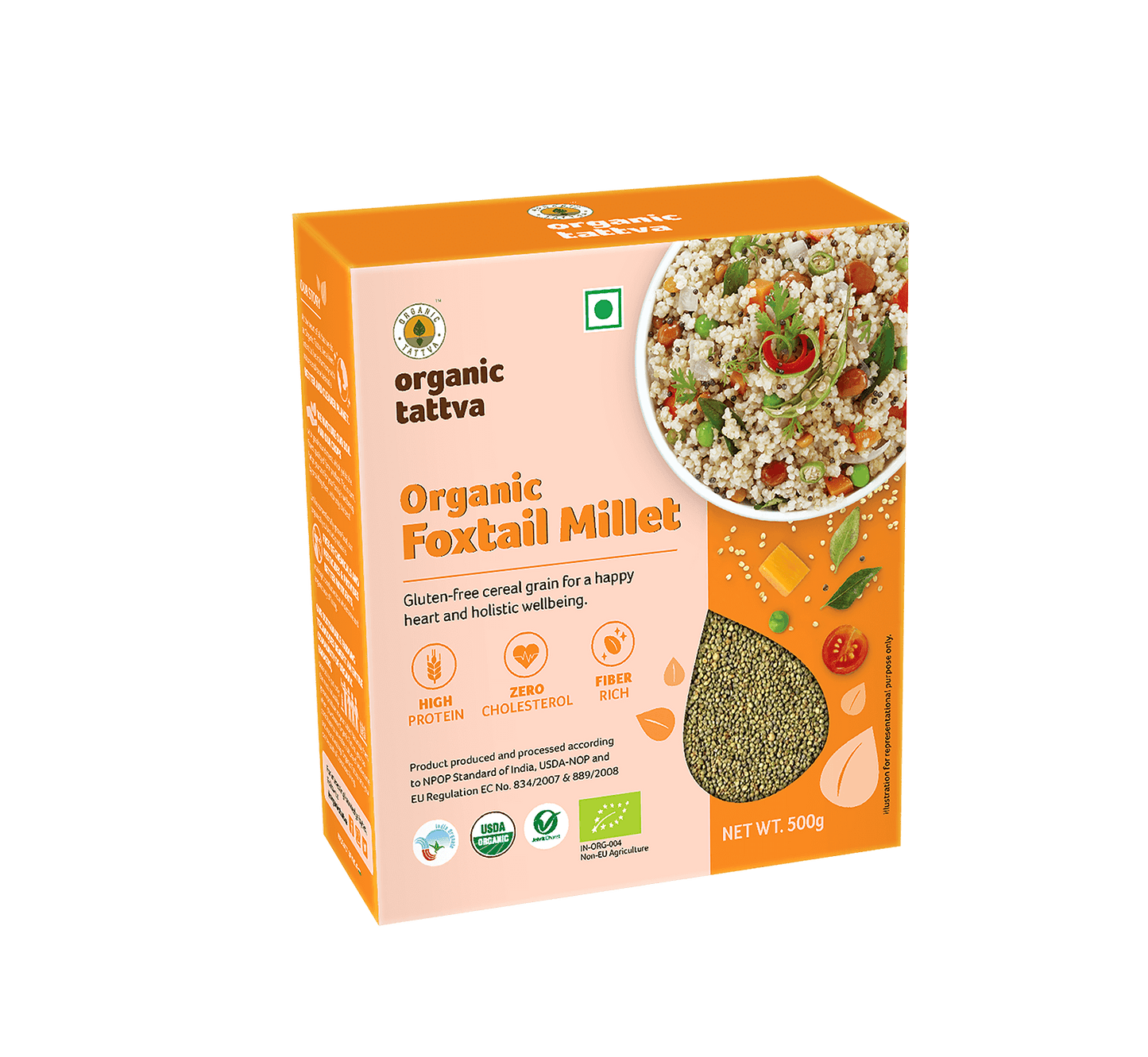 Organic Tattva Foxtail Millet - 500 gms
