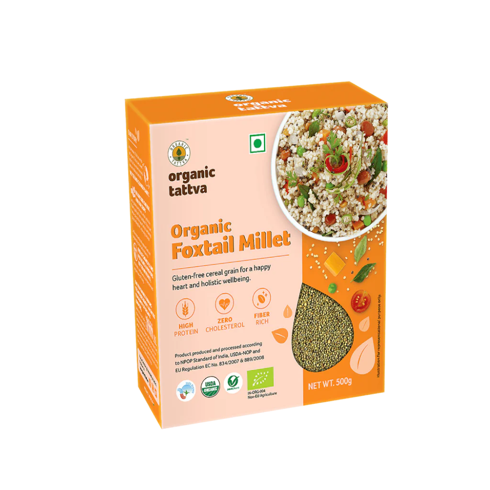 Organic Tattva Foxtail Millet - 500 gms