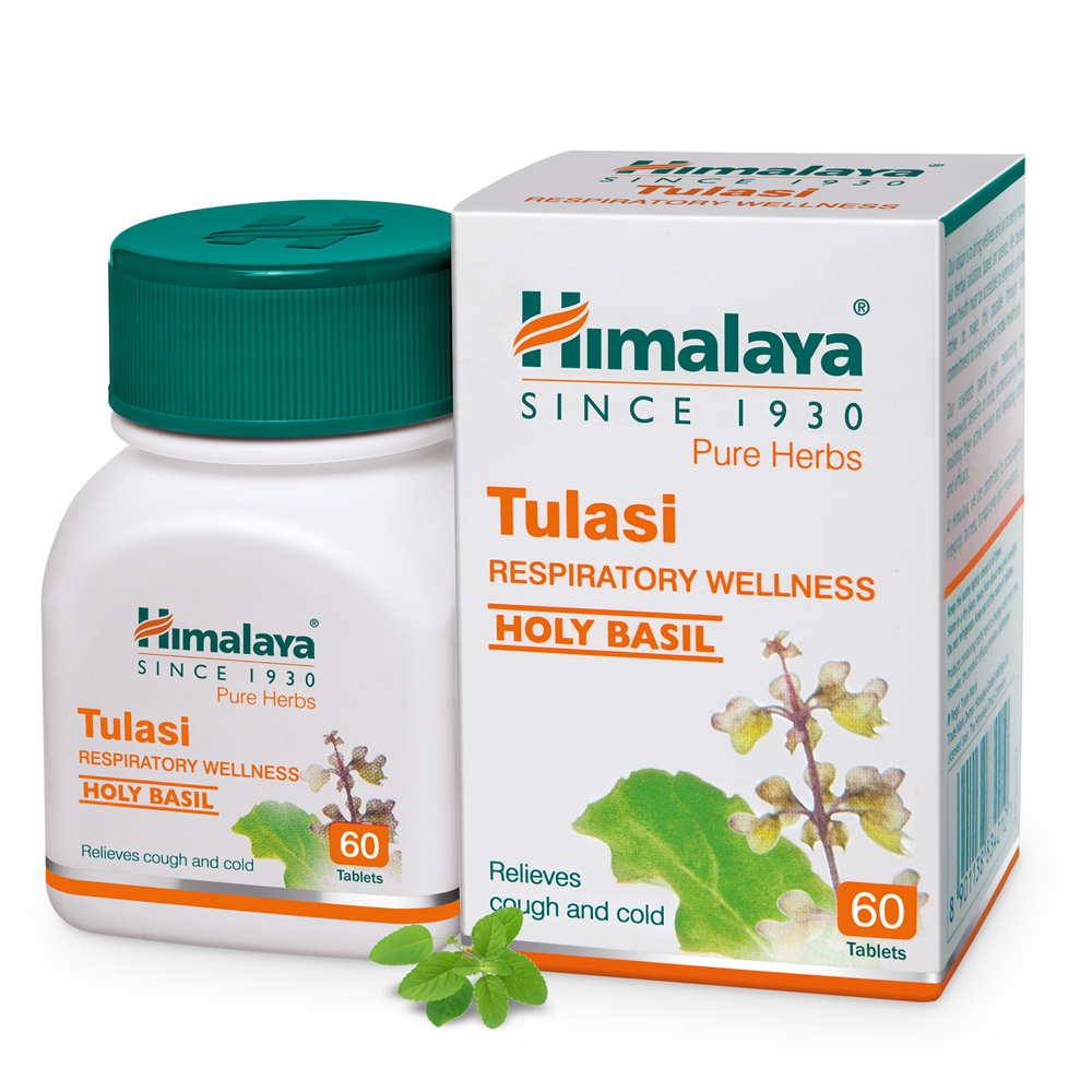Himalaya Pure Herbs Tulasi Respiratory Wellness
