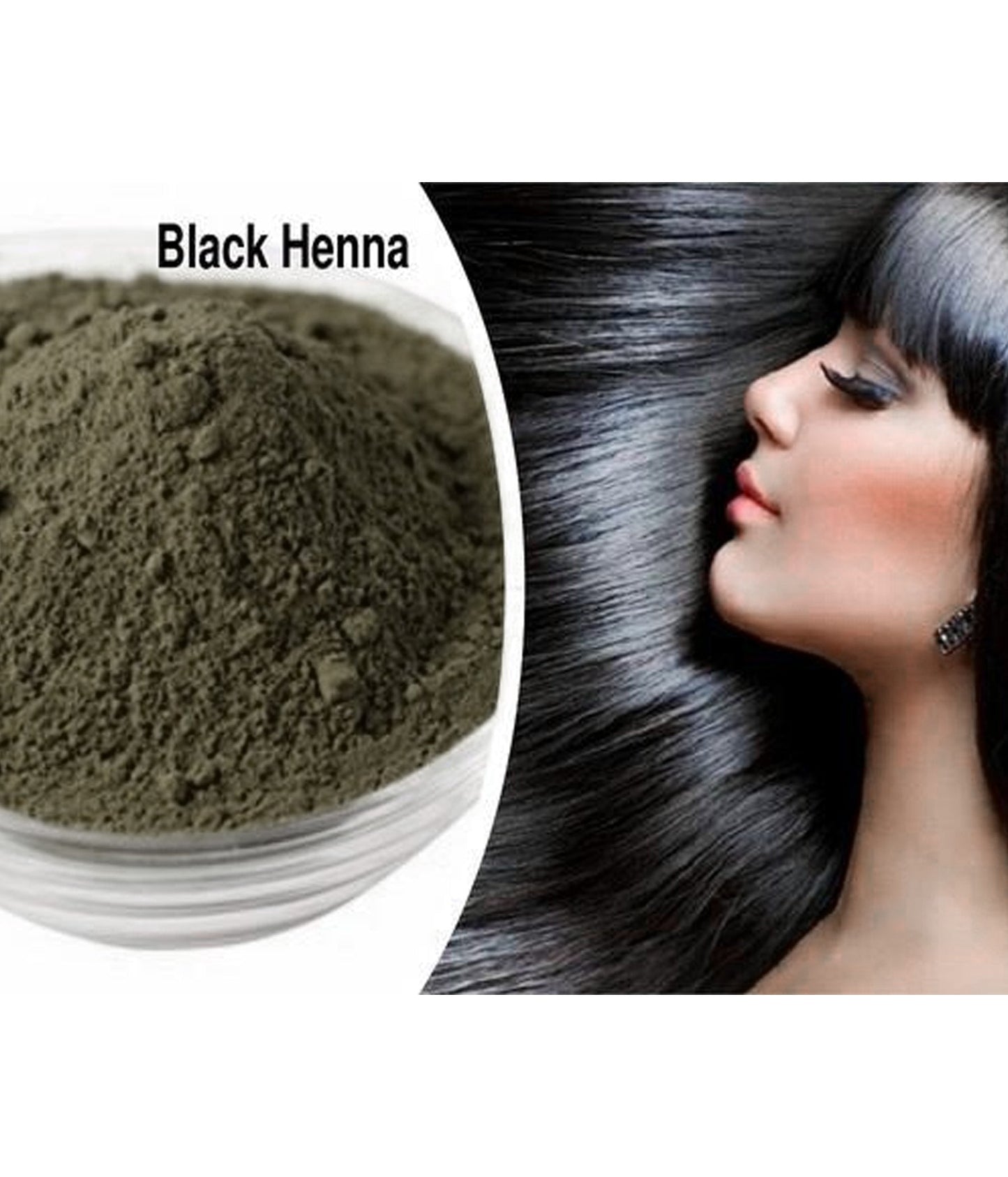 Natural Black Henna for Hair Kali Mehandi Powder - 50 gms - Balu herbals