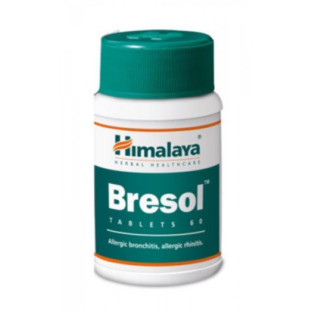 Himalaya Herbals Bresol Tablets - 60 Tabs