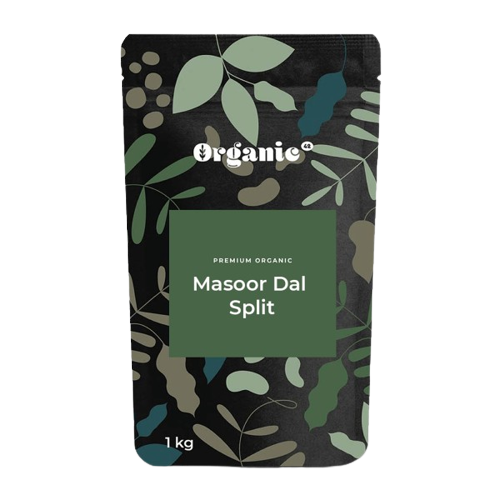 Organic Masoor Dal split - 1 kg