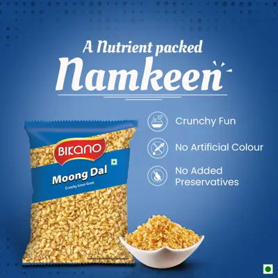 Bikanervala Bikano Moong Dal - 400 gms - Pack of 3