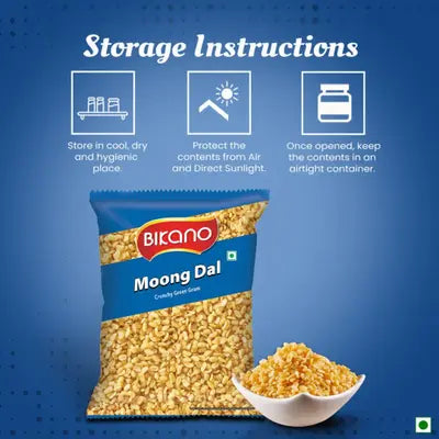Bikanervala Bikano Moong Dal - 400 gms - Pack of 3