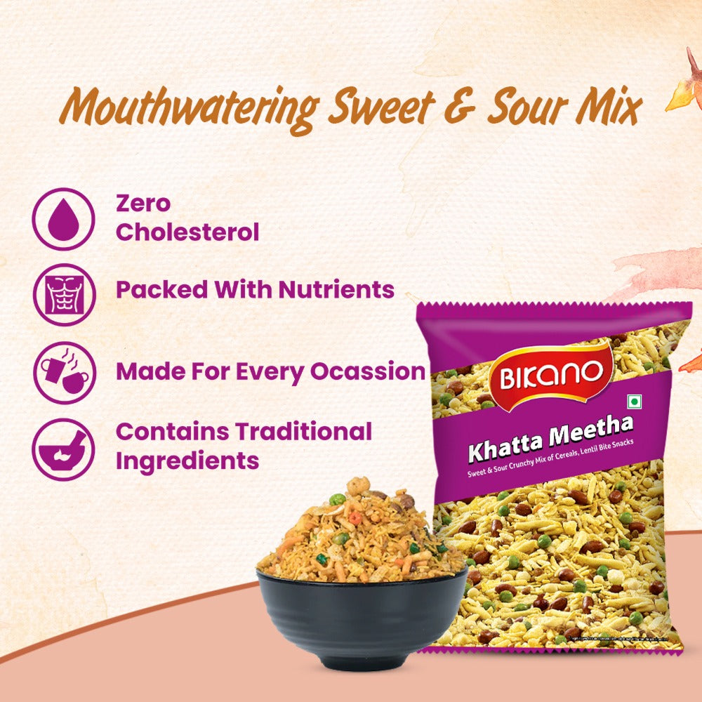 Bikanervala Bikano Khatta Meetha - 1 Kg