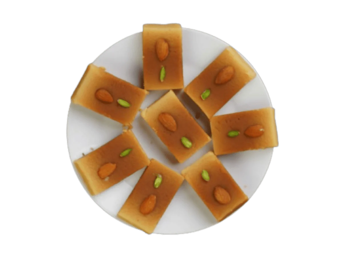 Milk Mysore Pak -500 gm - Agra Sweets Bnajara