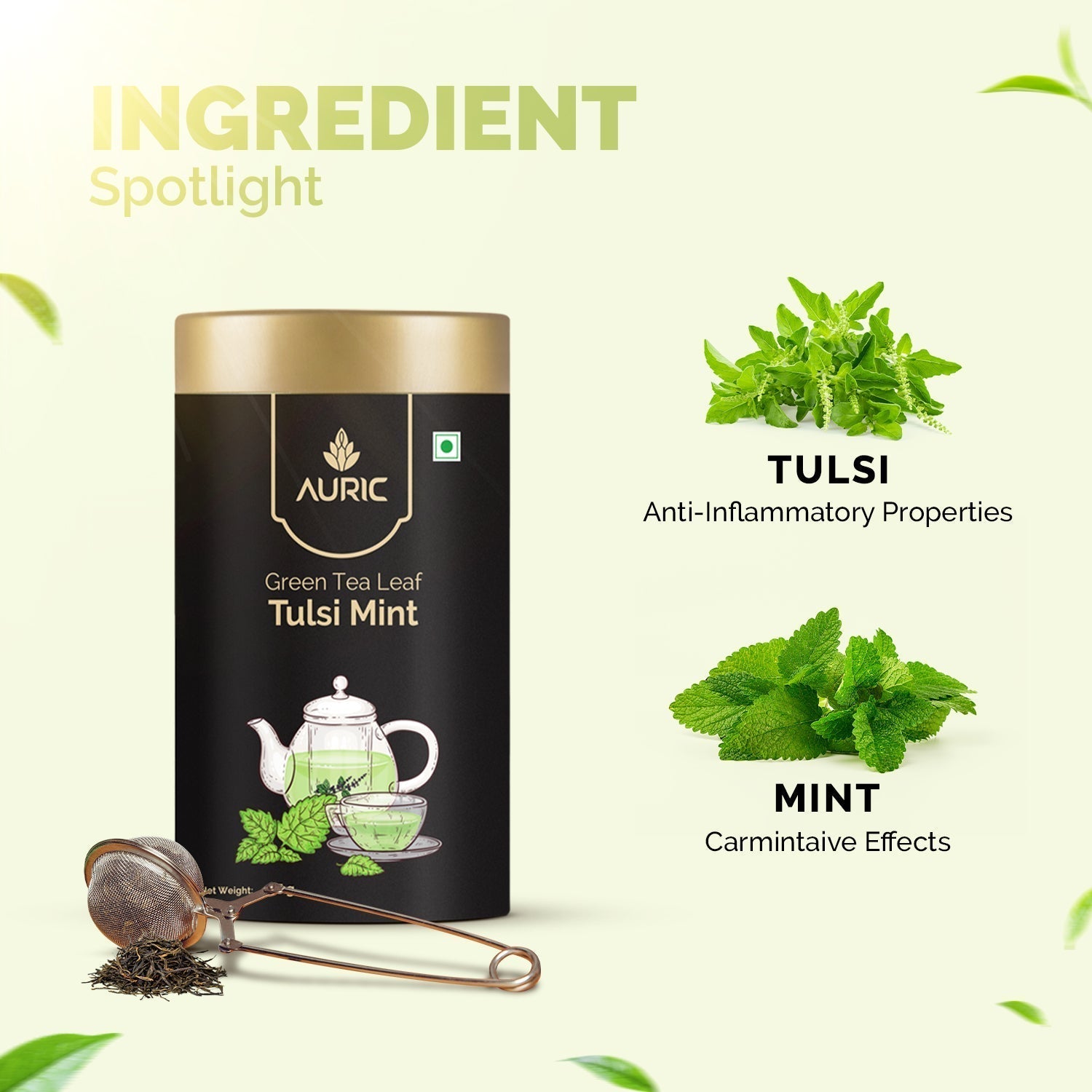 Auric Green Tea Combo