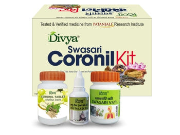 Divya Coronil Kit - Coronil Tablet, Anu Taila, Swasari Vati Combo