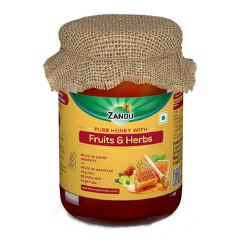 Zandu Pure Honey with Fruits & Herbs