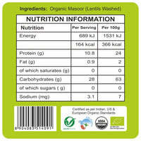 24 Mantra Organic Masoor Malka Dal - 500 gm