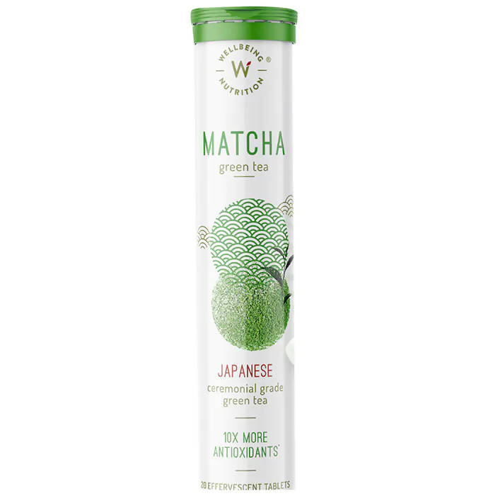 Wellbeing Nutrition Matcha Green Tea Tablets - 20 tabs