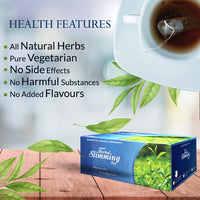 Deemark Herbal Slimming Tea  Herbal Tea to Reduce Extra Fat and Weight Management - 20 pouches