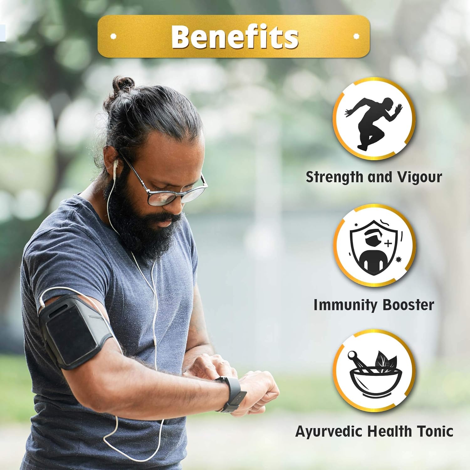 Dabur Shilajit Ayurvedic Capsules | For Immunity, Vigour, Strength, Stamina & Power