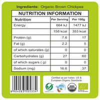 24 Mantra Organic Brown Chana - 500 gms