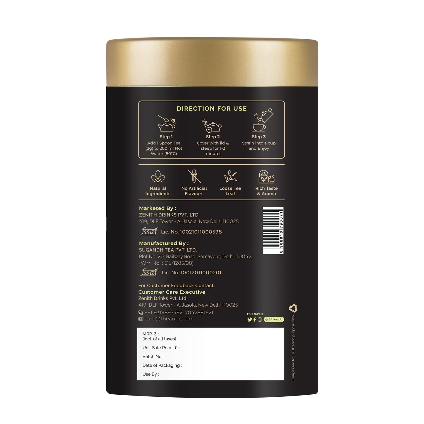 Auric Green Tea Combo