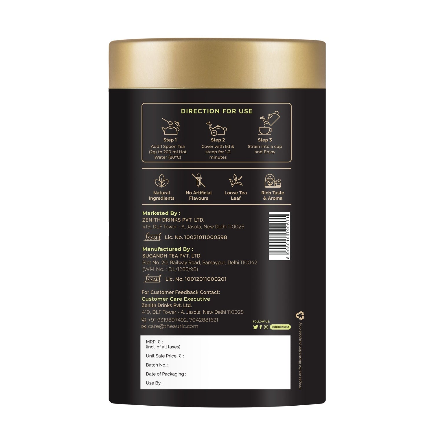 Auric Green Tea Combo