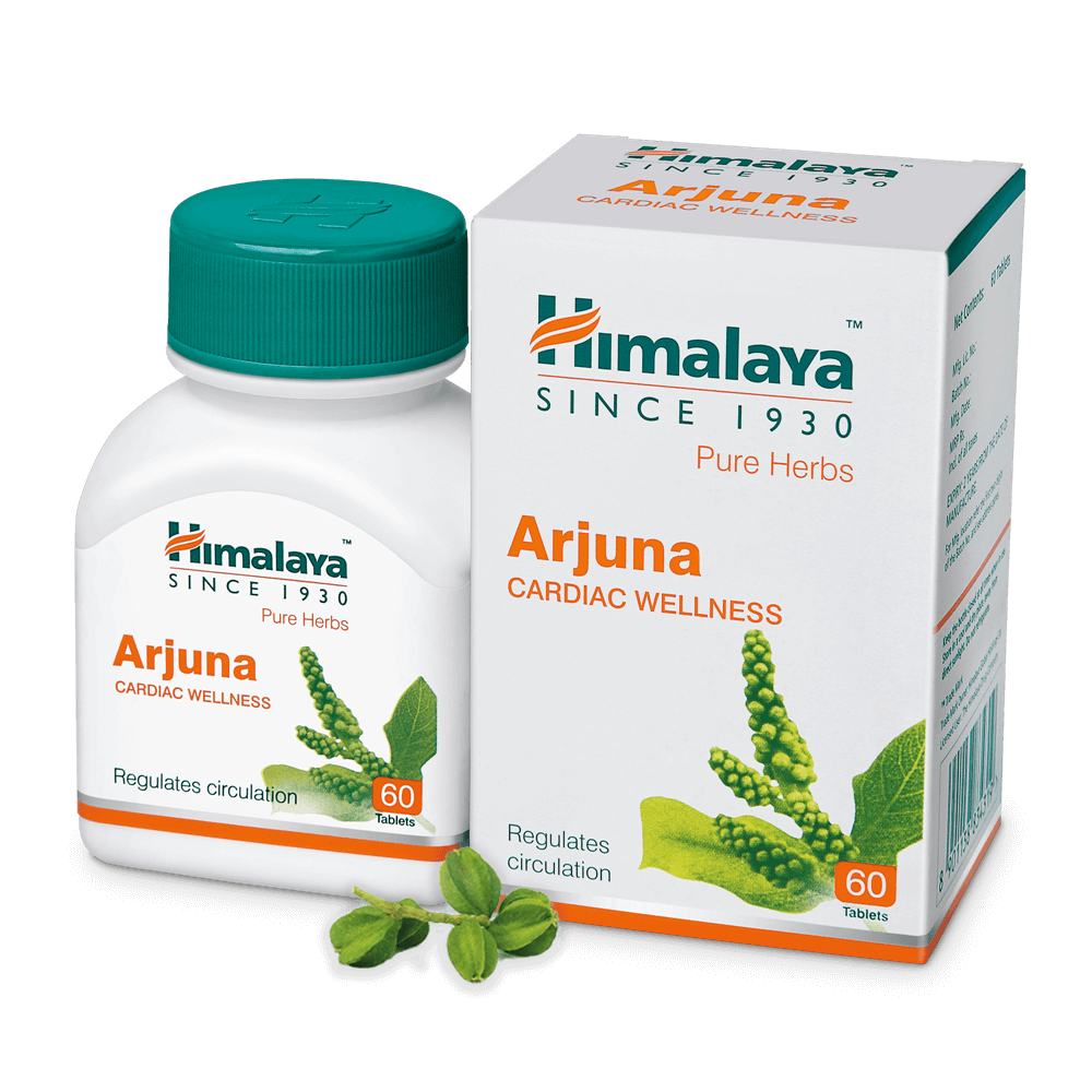 Himalaya Pure Herbs Arjuna Cardiac Wellness - 60 Tabs