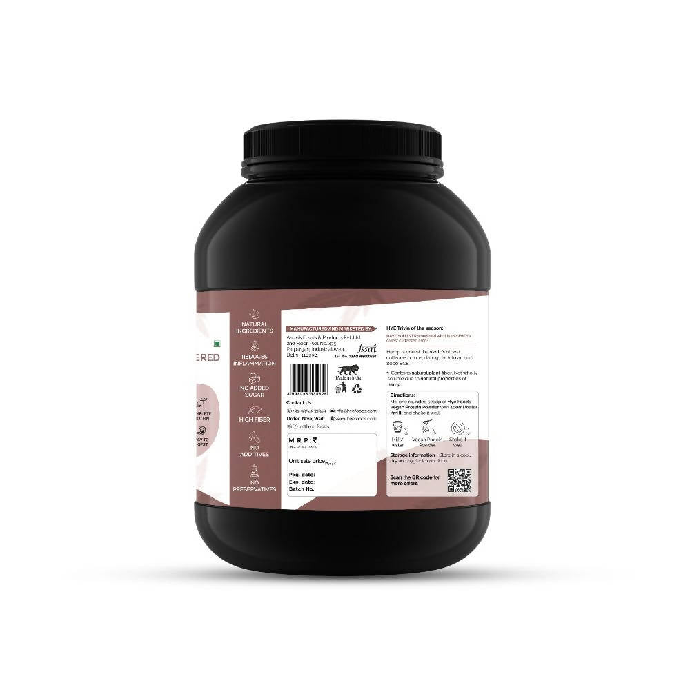 Hye Foods Vegan Protein Powder - Hemp Powered