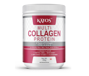Kayos Multi Collagen Protein Powder - 250 gms