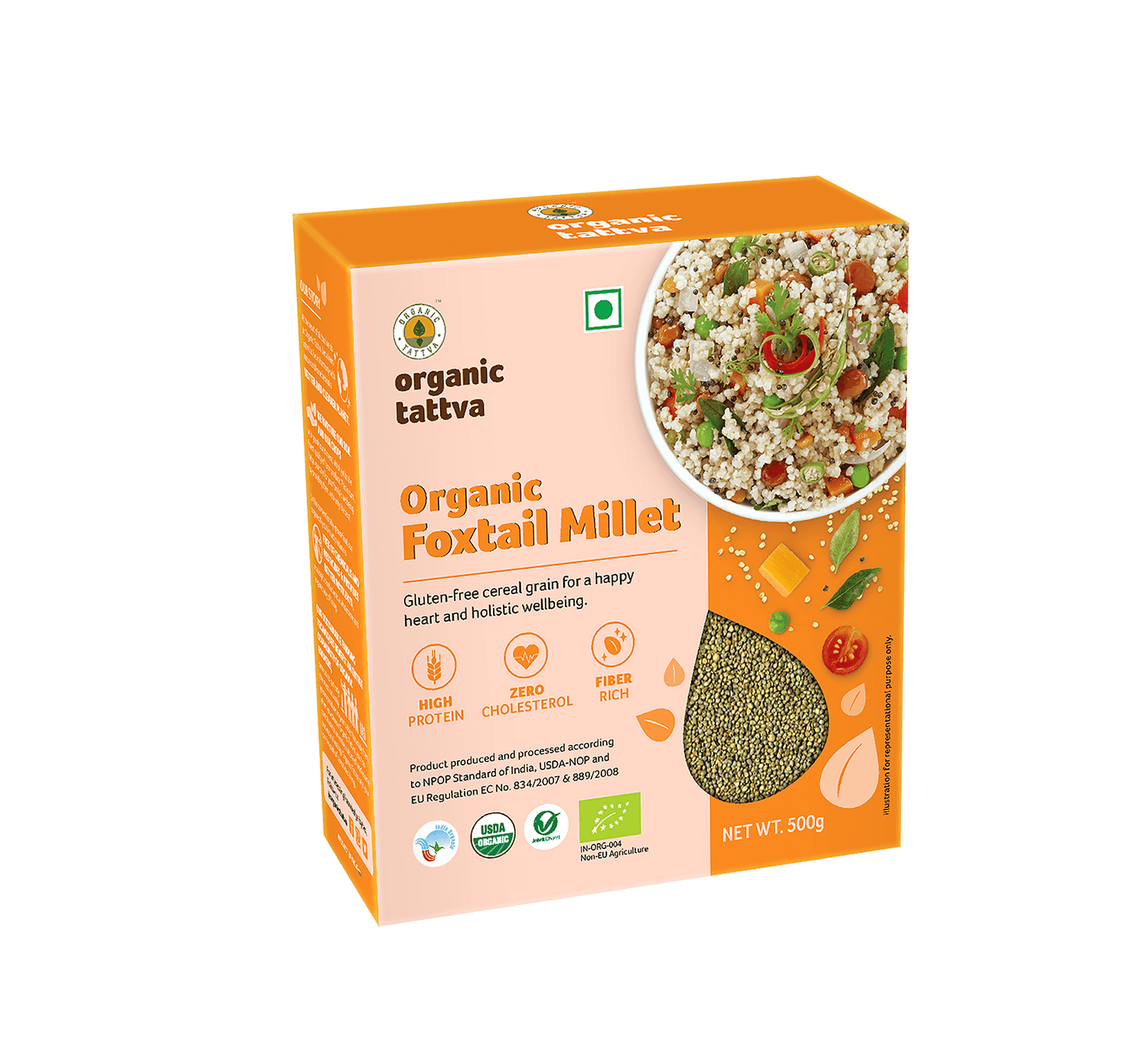 Organic Tattva Foxtail Millet - 500 gms