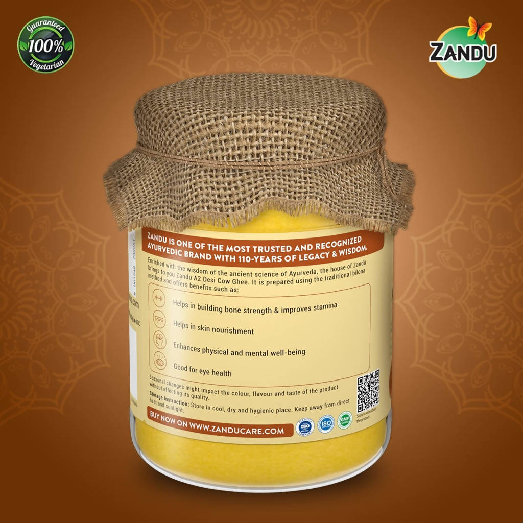 Zandu A2 Desi Cow Ghee