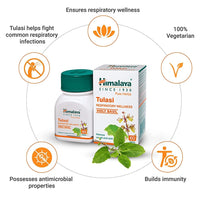 Himalaya Pure Herbs Tulasi Respiratory Wellness
