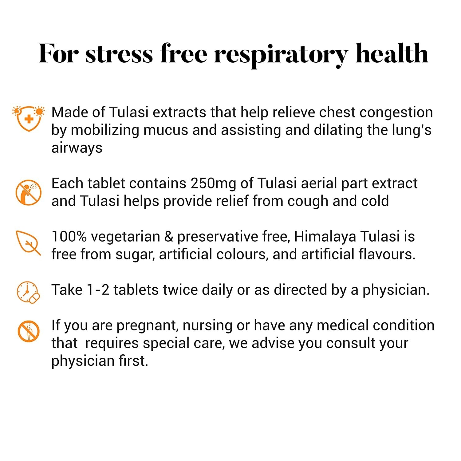 Himalaya Pure Herbs Tulasi Respiratory Wellness