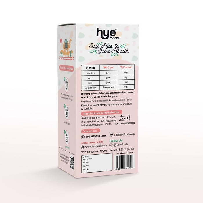 Hye Foods Milky Dunes With The Goodness Of Camel Milk