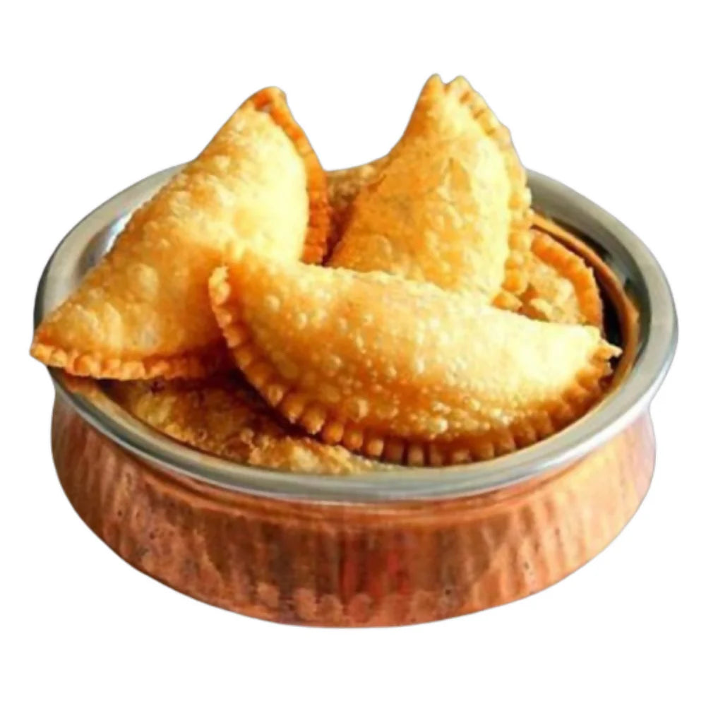 Kajjikayalu (Crispy Coconut Gujiya/Karanji) - Godavari Vantillu