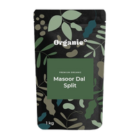 Organic Masoor Dal split - 1 kg