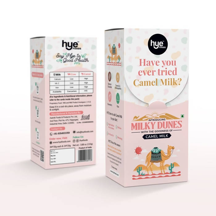 Hye Foods Milky Dunes With The Goodness Of Camel Milk
