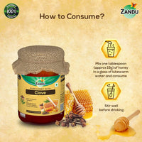 Zandu Pure Honey with Clove