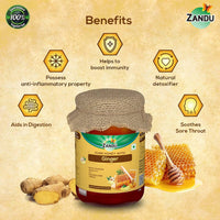 Zandu Pure Honey with Ginger